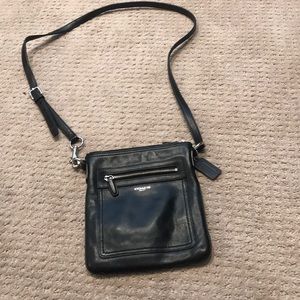 Black coach cross body